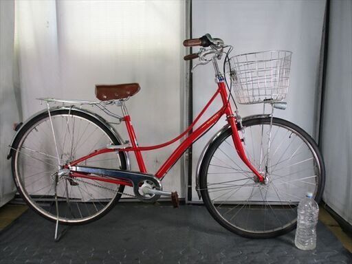 C600　限定特価　整備済み★ブリヂストン　ロココ　レッド★ 中古自転車 【27インチ 】