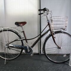 C603　限定特価　整備済み★ブリヂストン　ロココロイヤル　ベルトドライブ★ 中古自転車 【27インチ 】