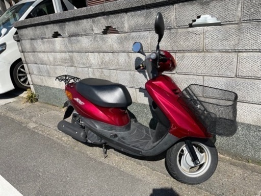 YAMAHA  JOG かご付き　廃車手続き済み