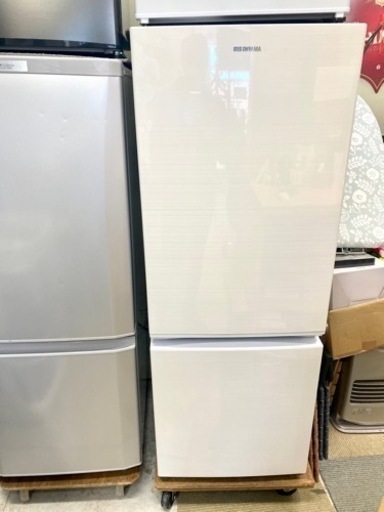 2020年製 アイリスオーヤマ 156L AF156-WE 冷蔵庫 学生 一人暮らし 中古