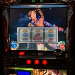 スロット実機 5号機 新鬼武者Z 茜パネル