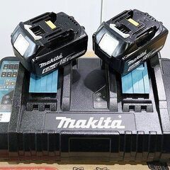 苫小牧バナナ】美品 Makita/マキタ MUB363DG2V 充電式 ブロワ 36V
