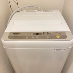 2019年製　Panasonic 洗濯機