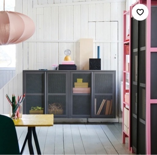 IKEAキャビネット2台 ✰IKEA イケア LIXHULT リックスフルト