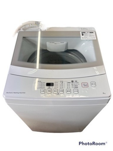 注目ブランド NO.233 NTR60 6kg 全自動洗濯機 《お値下げ中!!》【2019年製】ニトリ 洗濯機