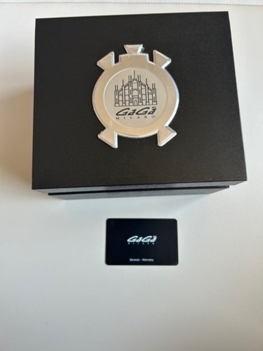 GaGa MILANO/ガガミラノ MANUALE48MM 腕時計 501108S-BRW メンズ