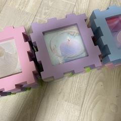 ブロック カラフル パステル 写真立て