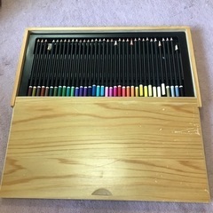 木箱入り 色鉛筆  36色セット
