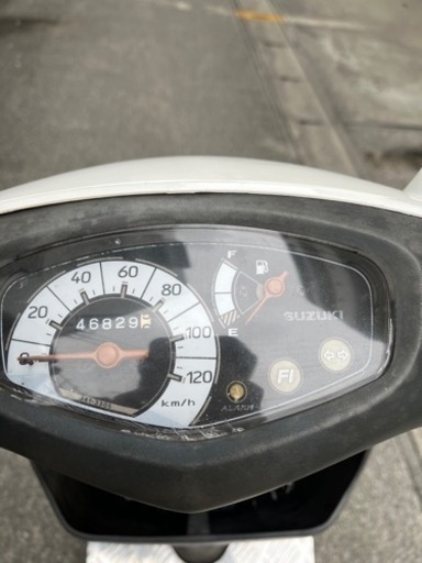 アドレスV125 8257km 始動動画あり スズキ アドレスV125 CF4MA 小型