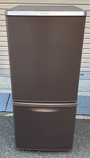 【RKGRE-116】特価！Panasonic/138L 2ドア冷凍冷蔵庫/NR-B149W-T/中古品/2016年製