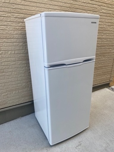 配送設置可能‼️2021年製⭐️美品⭐️アイリスオーヤマ⭐️IRSD-12B-W⭐️ ノンフロン冷凍冷蔵庫⭐️
