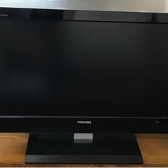 テレビ 東芝 REGZA 22a2 リモコンあり