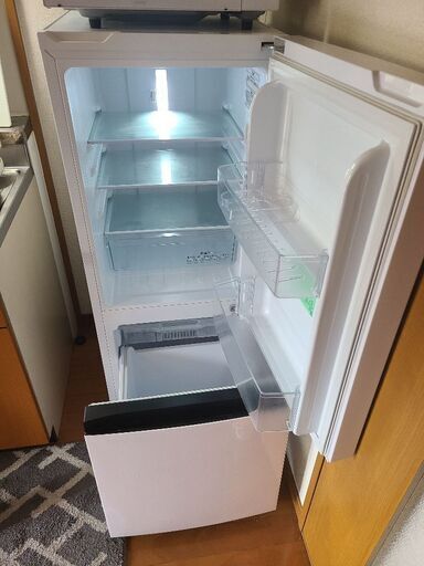 21年製ハイセンス 冷蔵庫154L＆全自動 洗濯機 4.5kg