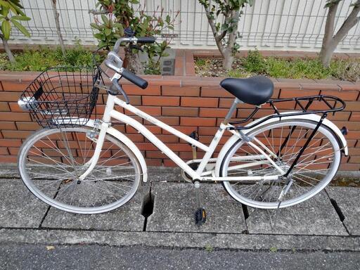 (chariyoshy 出品)26インチ自転車　ホワイト