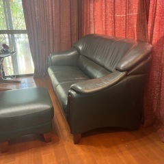 3人掛けイタリア本革ソファ ***大幅な値下げ***
