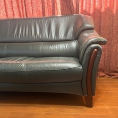 3人掛けイタリア本革ソファ ***大幅な値下げ***