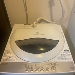 TOSHIBA 洗濯機2018年製 AW-5G6