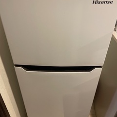 【1年使用】120Lハイセンス製冷蔵庫