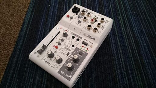 商談中【愛品倶楽部柏店】YAMAHA ライブストリーミングミキサー AG03MK2