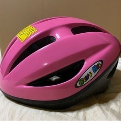 【値下げ】キッズ用 自転車のヘルメット ピンク