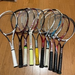 ソフトテニスラケット10本まとめ売り