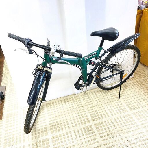 3/23avisports 折りたたみ自転車 A-101 26インチ マウンテンバイク
