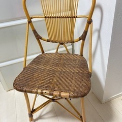 決まりました　Yamakawa ヤマカワラタン　籐　椅子　チェア...