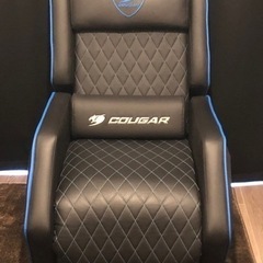 【50%OFF】COUGAR ゲーミングソファ ブルー