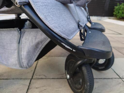 エアバギー ココダブル フットマフ、レインカバーあり エアバギー ココ