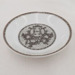 HERMES モザイク24 醤油皿ペア 2枚セット プラチナ クーペル 未使用品