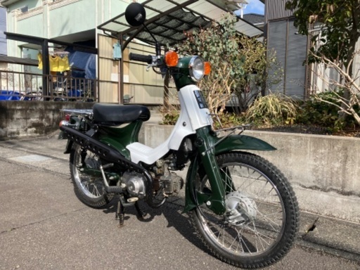 ホンダ スーパーカブ50DX 90年代初期 グリーン