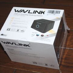  WAVLINK USB3.0 デュアルベイ ドッキングステーシ...