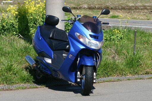 スカイウェイブ250 CJ42A 自賠付きで即乗れます！！ スズキ スカイウェイブ cj42a 250cc 自賠責有り 名義変更後すぐ乗れ