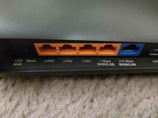 【使用期間１ヶ月】Wi-Fiルーター tp-link Archer AX80