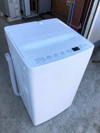 【動作保証あり】TAGlabel by amadana 2018年 AT-WM45B 4.5kg 洗濯機【管理KRS553】