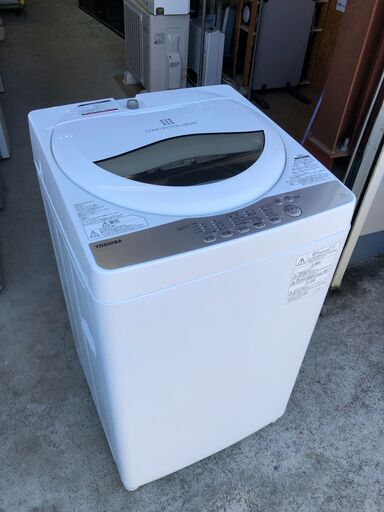 【動作保証あり】TOSHIBA 東芝 2019年 AW-5G6 5.0kg 洗濯機【管理KRS555】