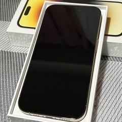 極美品 iPhone 14 pro 128gb ゴールド