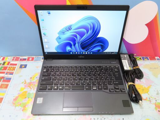 JC0317 富士通 ノートパソコン LIFEBOOK U938/S LTE 軽量 13.3型 office2021