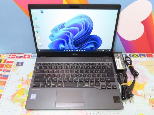 JC0315 富士通 ノートパソコン LIFEBOOK U938/S LTE Lバッテリー office2021