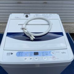 美品 ヤマダ電気 洗濯機YWM-T50A1 2017年製 5.0...