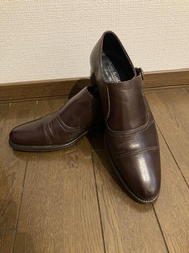 Stuart \u0026 Laud 茶色の革のビジネス シューズ、27.5 cm