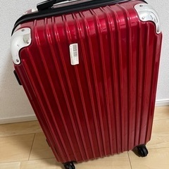 【交渉中】スーツケース 機内持ち込み可能 2泊3日 赤