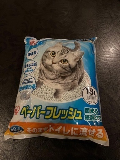 ペーパーフレッシュ18L 猫の砂