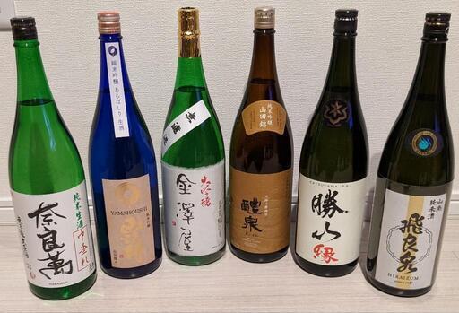 日本酒 六本 一升瓶 -