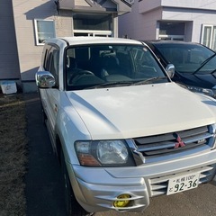 パジェロディーゼルターポン バン登録 車検12月