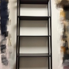 IKEA 本棚　ブラックブラウン, 62x165 cm