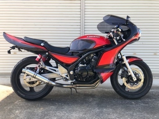 KAWASAKI❗️バリオス2 火の玉カラー 街道レーサー風