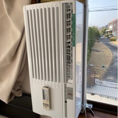 Haier ウィンドウエアコン（冷却のみ暖房不可）自分で取り付けれます 