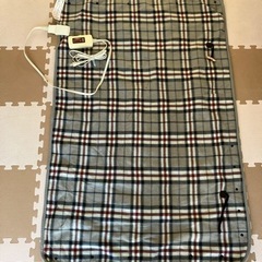 電気毛布　(ブランケット ひざかけ) 133×87cm