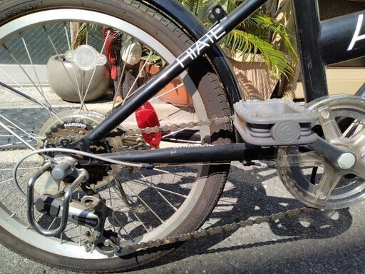 現状販売 良品☆ ハイエイト HIATE 折畳 自転車 ☆ 20インチ オオトモ